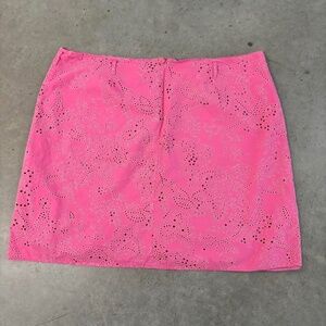 Pink Mini Skirt Plus Size